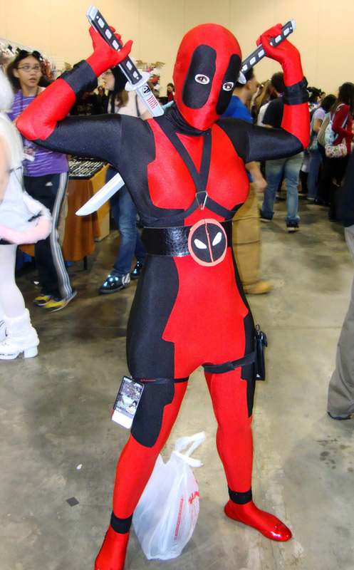 Deadpool Cosplay Costume Full Body Suits Halloween 15070224